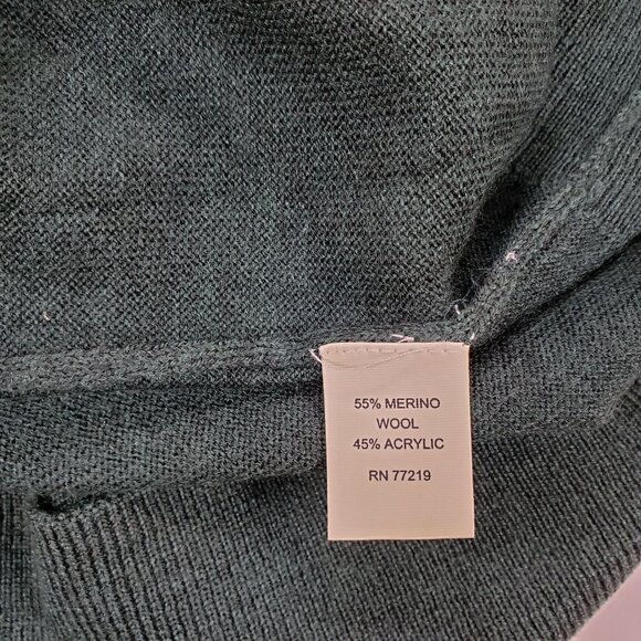 Joseph Abboud Softest Colorblock Stripe Quarter Zip Sweater Mens 2XLT - Picture 11 of 11